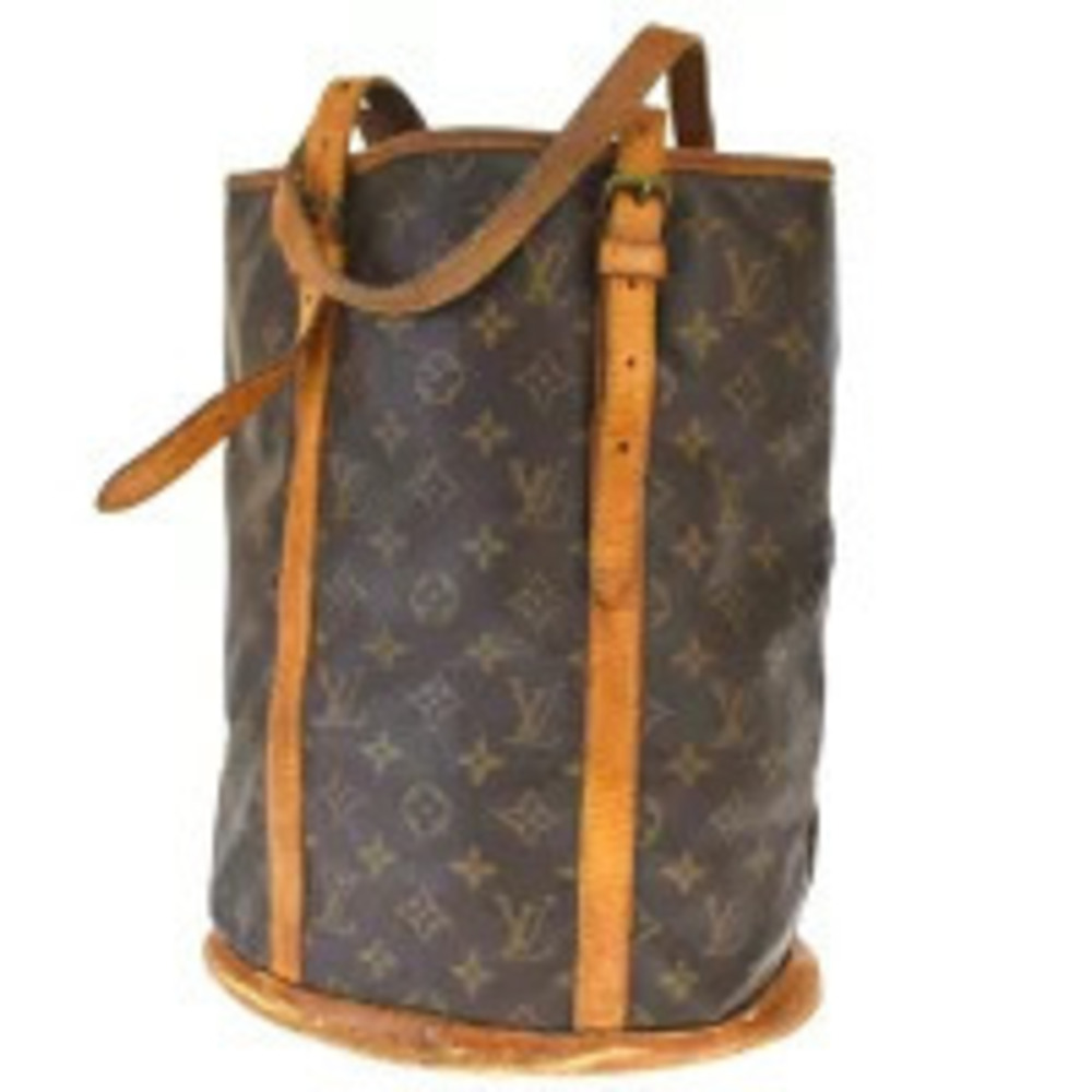Louis Vuitton Bucket Shoulder Bag Monogram Leather